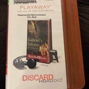 Playaway Audiobook Audio Book Ex Library - Gabriel's‎ Inferno By Sylvain Reynard
